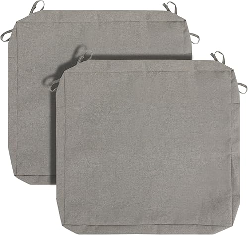 Miniatura 45 de FUNHOME Fundas de cojín para exteriores, 42 x 18 x 3 pulgadas, sin relleno. Fundas de cojín de repuesto para muebles de exterior, resistentes al