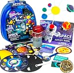 The Young Scientists Club Space Adventures Pack, STEM Kit, 13 Educational Activities, Reusable Backpack, Navigator, DIY Constellations, Card Game & More, Multi