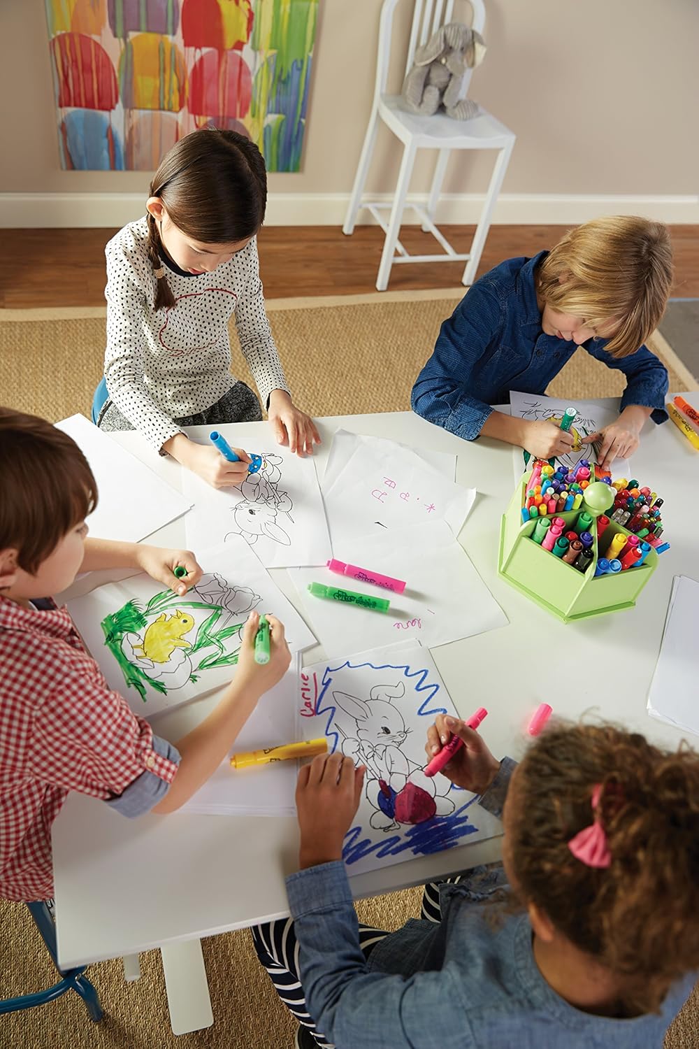 Mr. Sketch 2003992 Scented Washable Markers, Chisel Tip, Assorted Colors, 36 Count : Arts, Crafts & Sewing