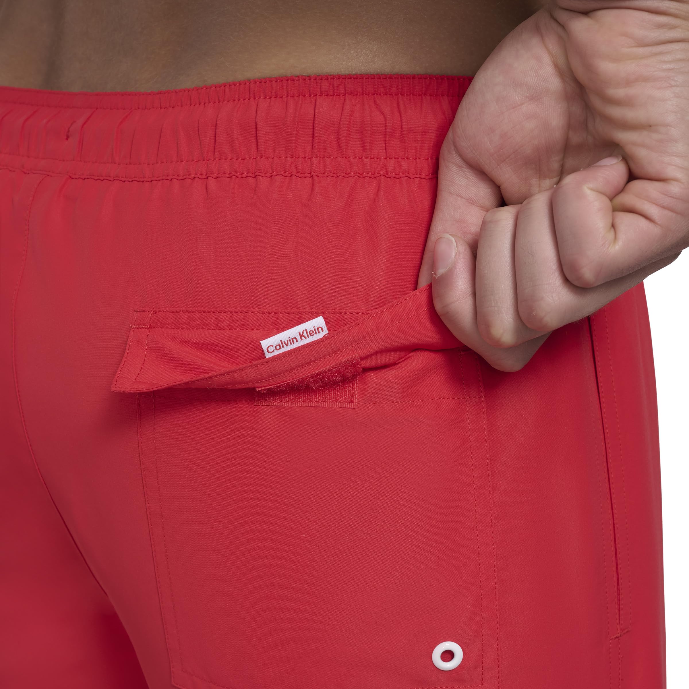 Calvin Klein Volley Quick Dry Lightweight Swim Trunk Bañador para Hombre