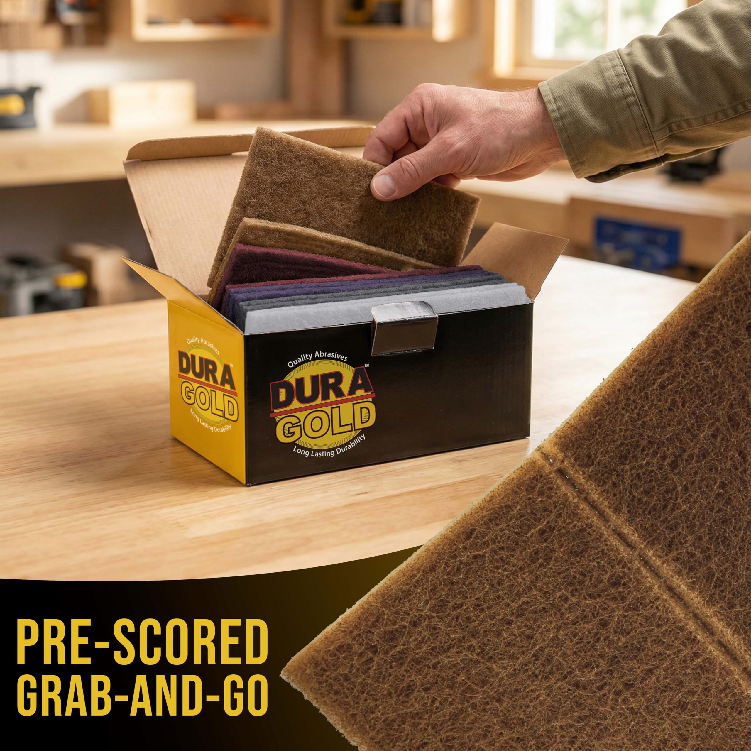 Dura-Gold Scuff Pad Variety Pack - 10 Pads -4