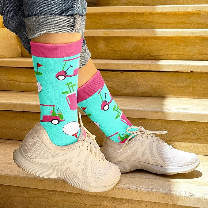 Calcetines de golf para hombre y mujer accesorios de golf miniatura 3