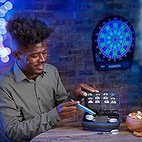 Vista 8 de Casemaster Plazma Plus, 3 dardos para dardos suaves y de acero con bolsillo frontal grande para dispositivos móviles, tubo de almacenamiento