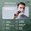 Panasonic Rasuradora Eléctrica para Hombre, Afeitadora Eléctrica para Hombre, ARC5 con Estación de Limpieza y Carga Automática Premium, Afeitadora Seca y Húmeda, Inalámbrica, con Recortador Emergente ES-LV97-K, Negro 2