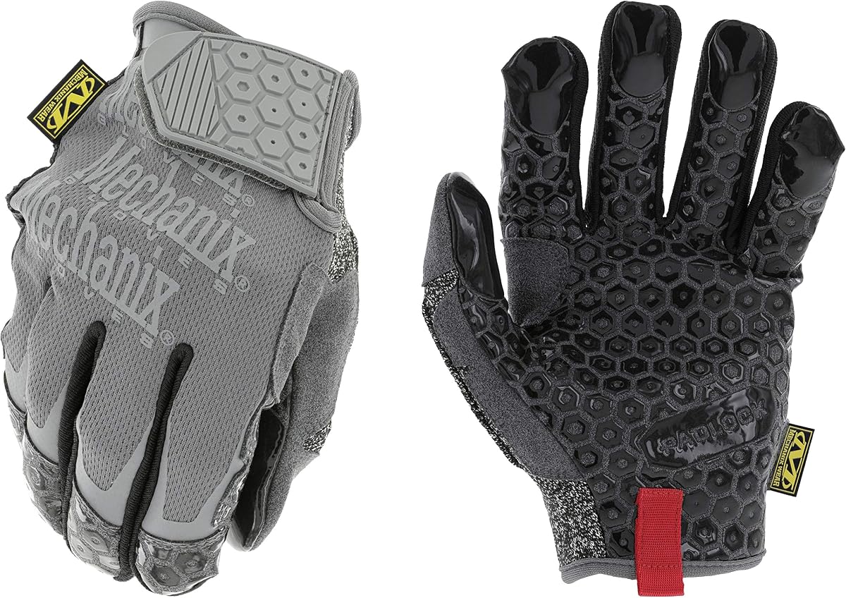 Box Cutter Touchscreen Work Gloves Grey X-Large | Cut-Resistant Construction with Machine Washable & Touchscreen Compatible Design for Construction & Woodworking