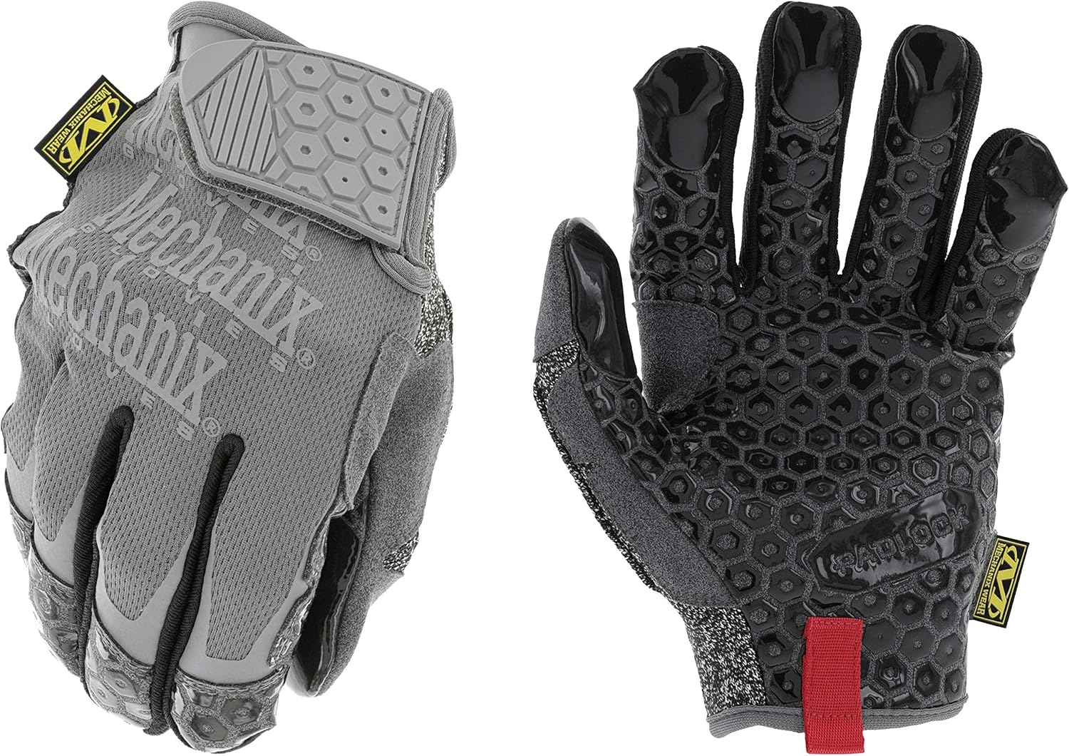 Mechanix Wear Box Cutter Gloves - Cut Resistant Work Gloves for Construction, Woodworking & Home Improvement - Machine Washable & Touchscreen Compatible - Medium, Grey