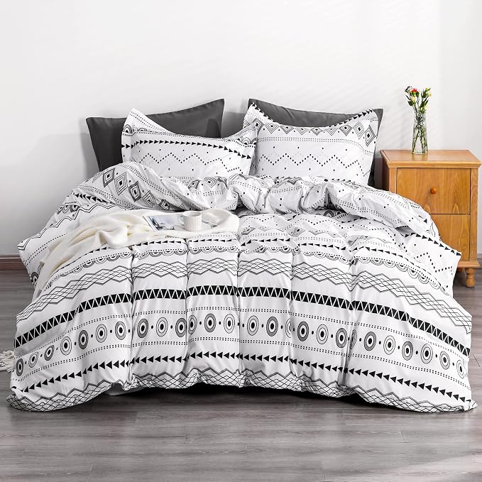 NTBAY Duvet Cover Set 2 Pieces Twin/Twin XL Bohemia