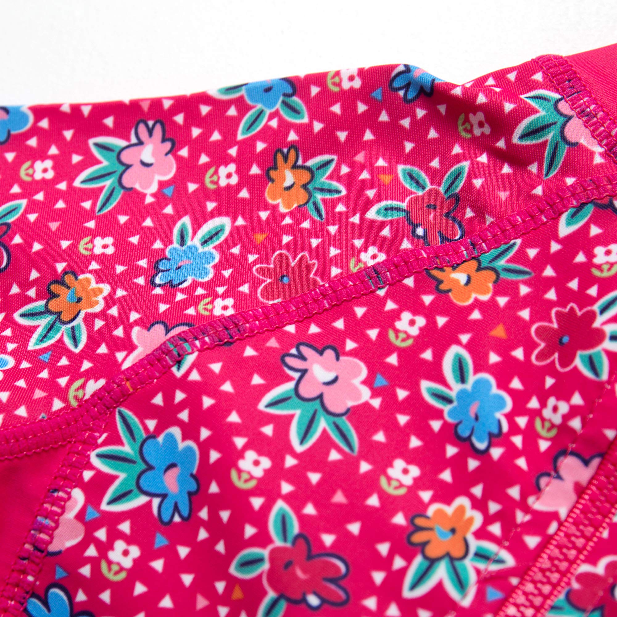 BONVERANO Bébé Maillot de Bain Une pièce à Manches Courtes bébés Filles Protection UV 50+ One Zip