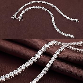 Bracciale Tennis Con Simbolo Allah Placcato Oro, Regolabile Con Zirconi, Gioiello Fede Musulmana YA4963