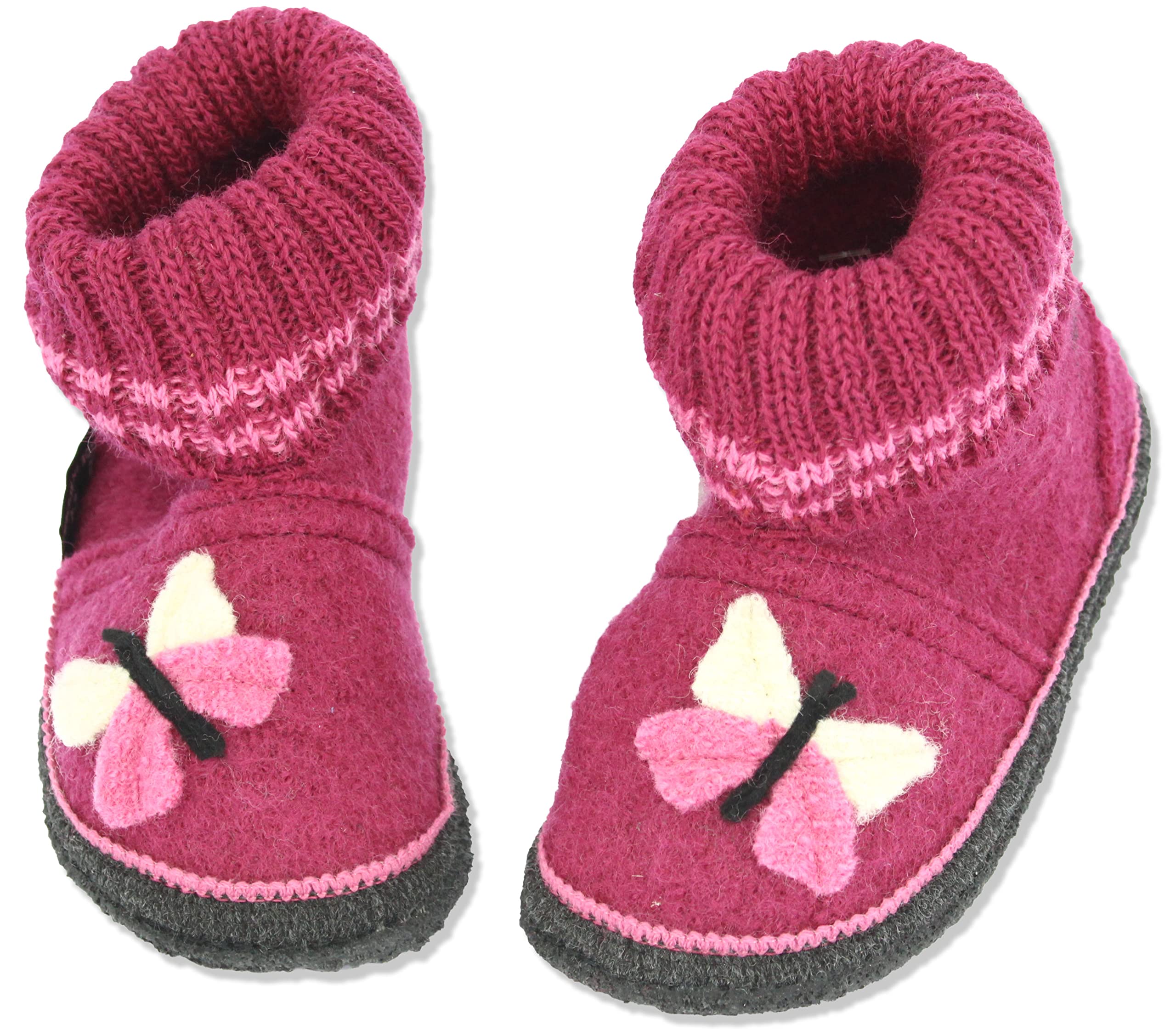 Beck Mädchen Butterfly Hausschuh