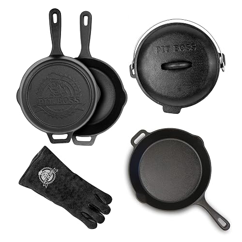 Pit Boss 6 Piece Cast Iron product photo (Cookware & Knives) — ScooterReviewPro review