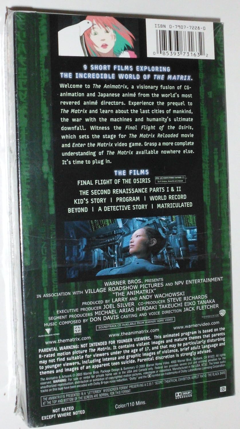 The Animatrix [VHS] image 2