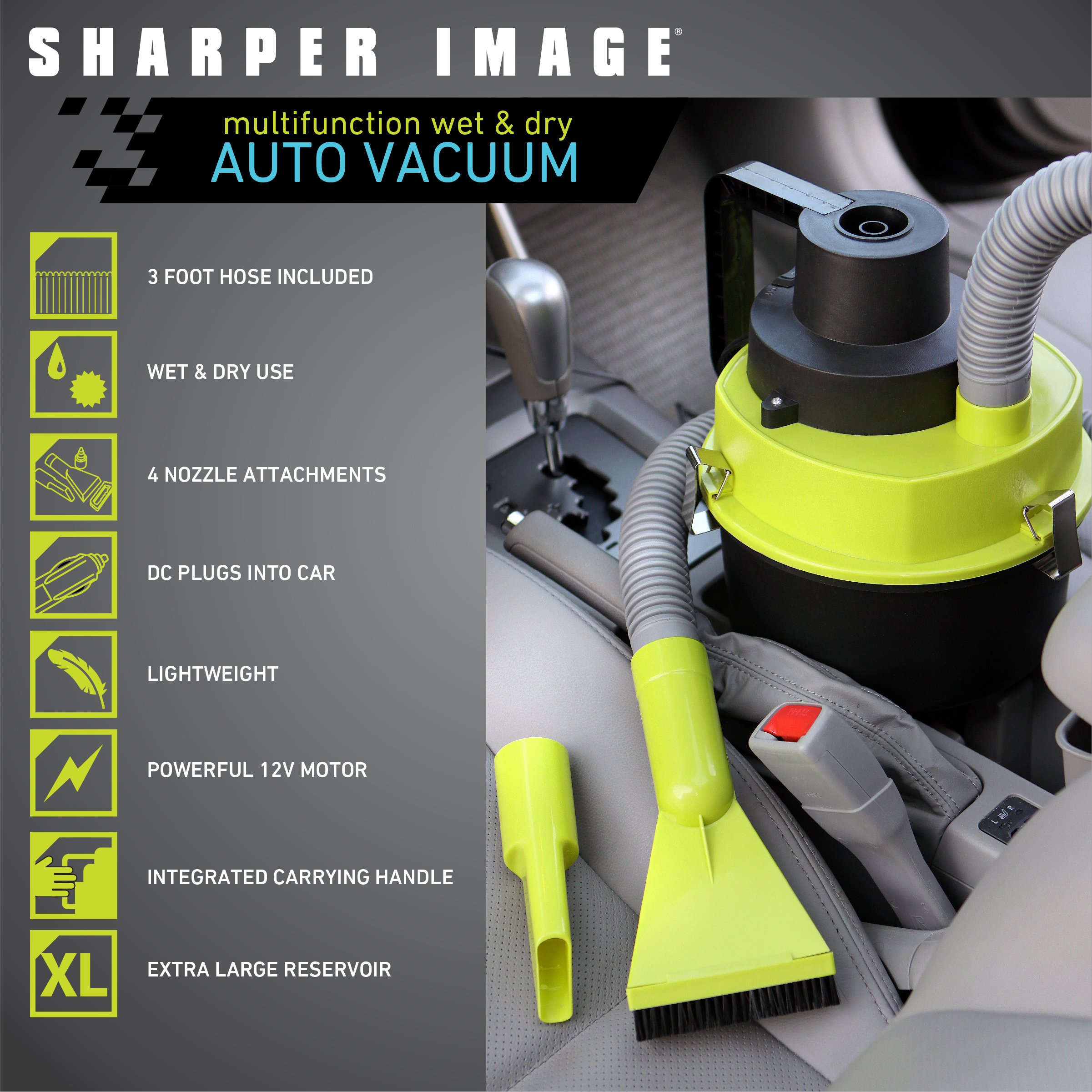 Buy Sharper Image Car Vacuum Cleaner 