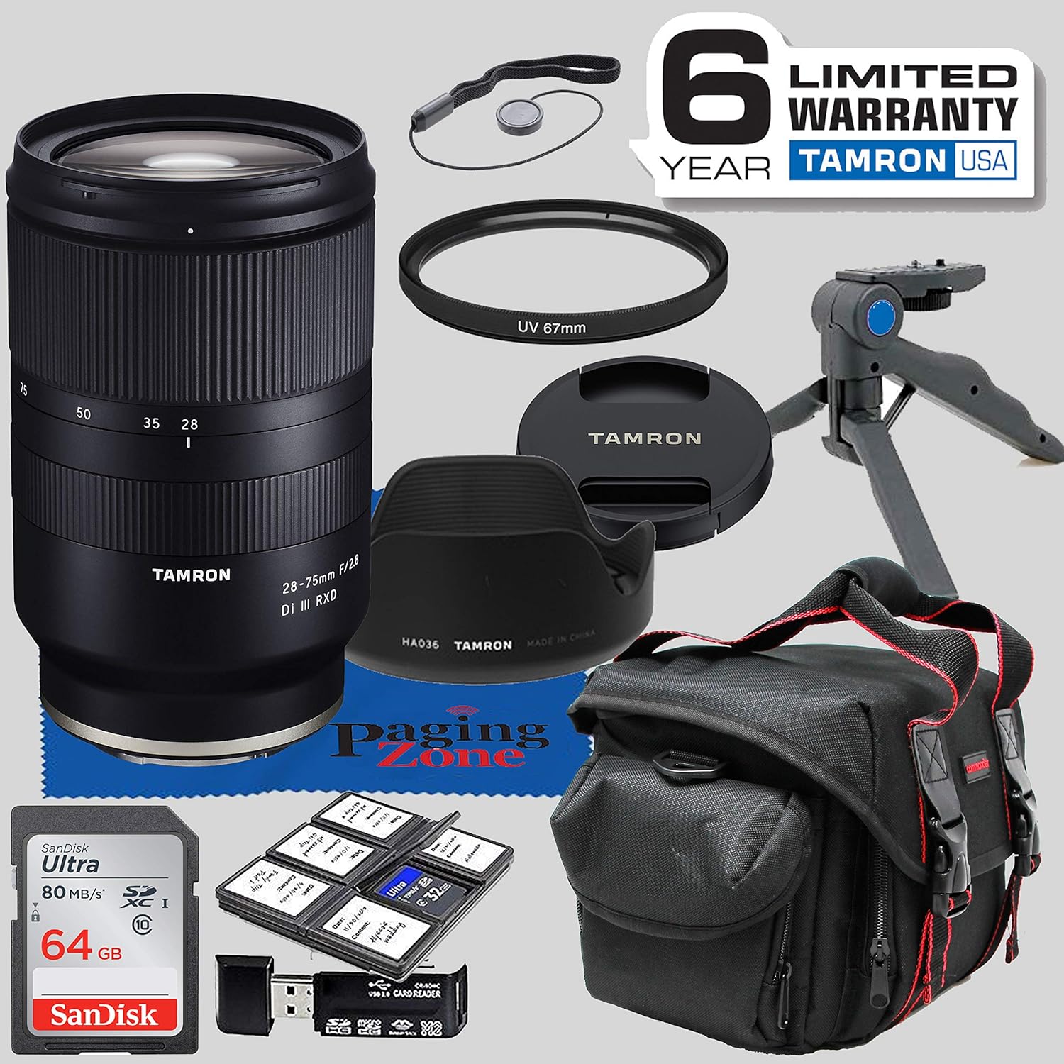 Tamron 2875mm f/2.8 Di III RXD Lens for Sony Mirrorless