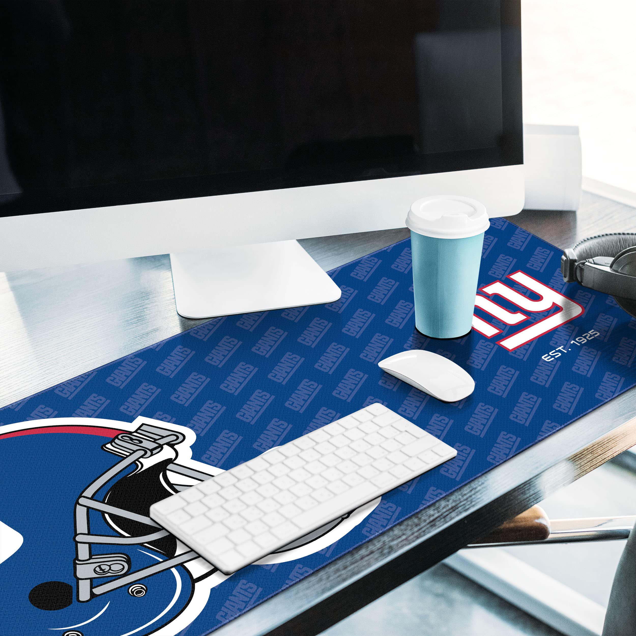 YouTheFan NFL New York Giants Logo Series podkładka na biurko