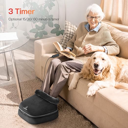 COMFIER Calentador y Masajeador de Rodilla y Pie miniatura 9