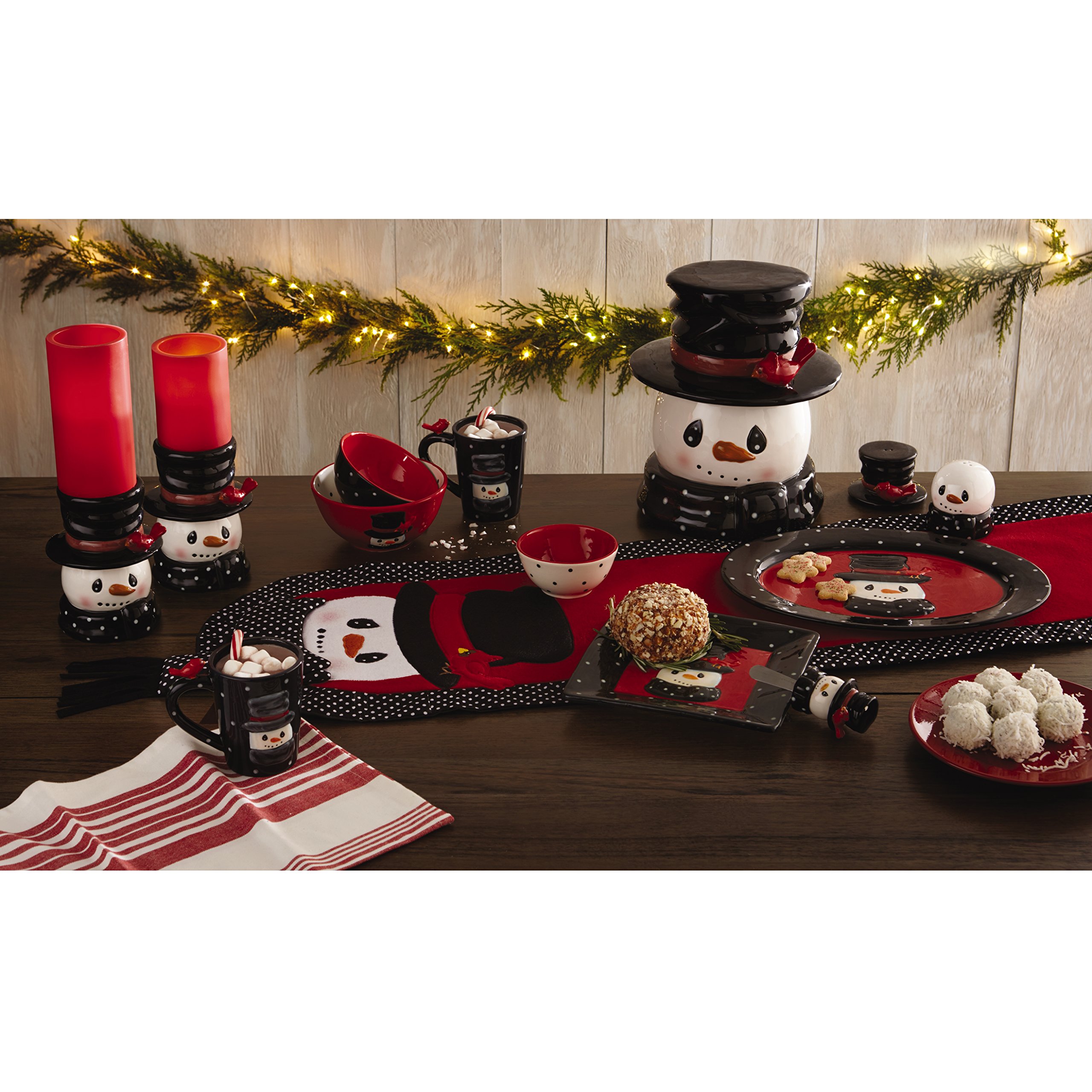 Snow Much Fun by Precious Moments 171476 Set/2 Snowman Cheese Plate & Spreader