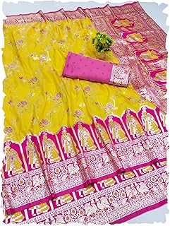 RATNAVALI Banarasi Silk Saree | Bridal Collection Silk Saree| Banarasi Premium Silk Saree