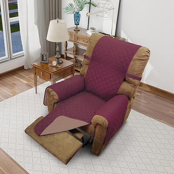 Luxshare Home Recliner Chair Covers Reversible Sofa Cover
