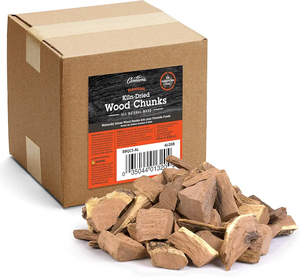 Camerons Alder Smoking Chunks — 420 cu in