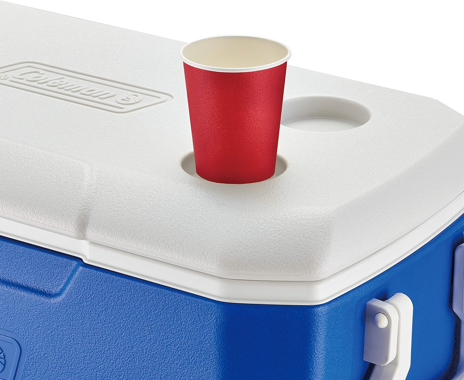 Coleman Poly-Lite 48 QT Cooler, Unisex-Adult, Blue, Uni