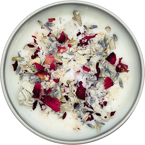 Miniatura 9 de TOMOKO Vela perfumada Sage White Sage (6 onzas), curación, purificación, meditación, incienso y limpieza (Lapis Lazuli, 1 unidad)