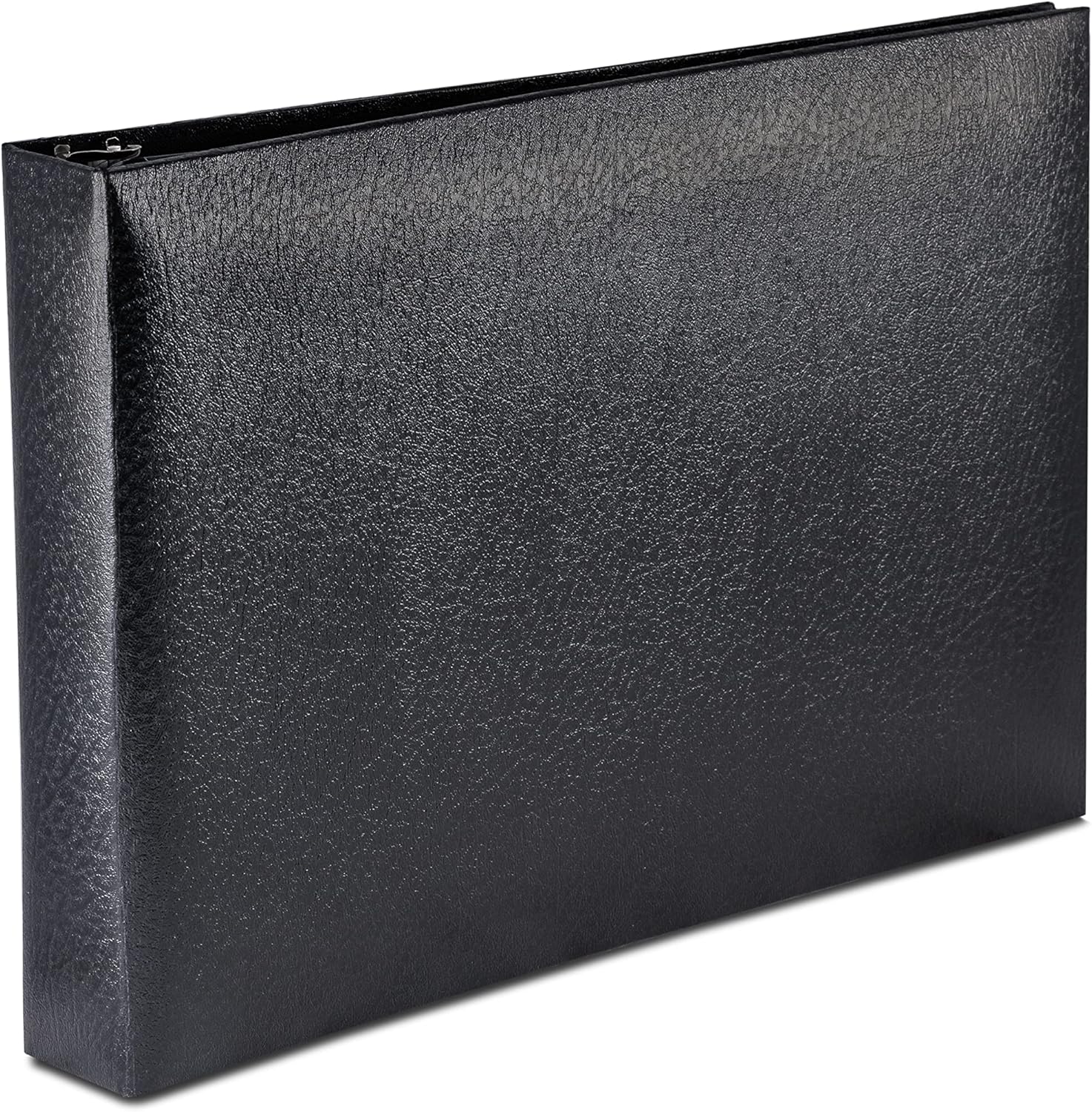 EnDoc 7 Ring Check Binder for Business Checks with Removable 6-Year Business Calendar, Corporate Finance Manager and Ledger Holder, Large Capacity for 600 Checks, Strong Vinyl Material (Black) : Office Products