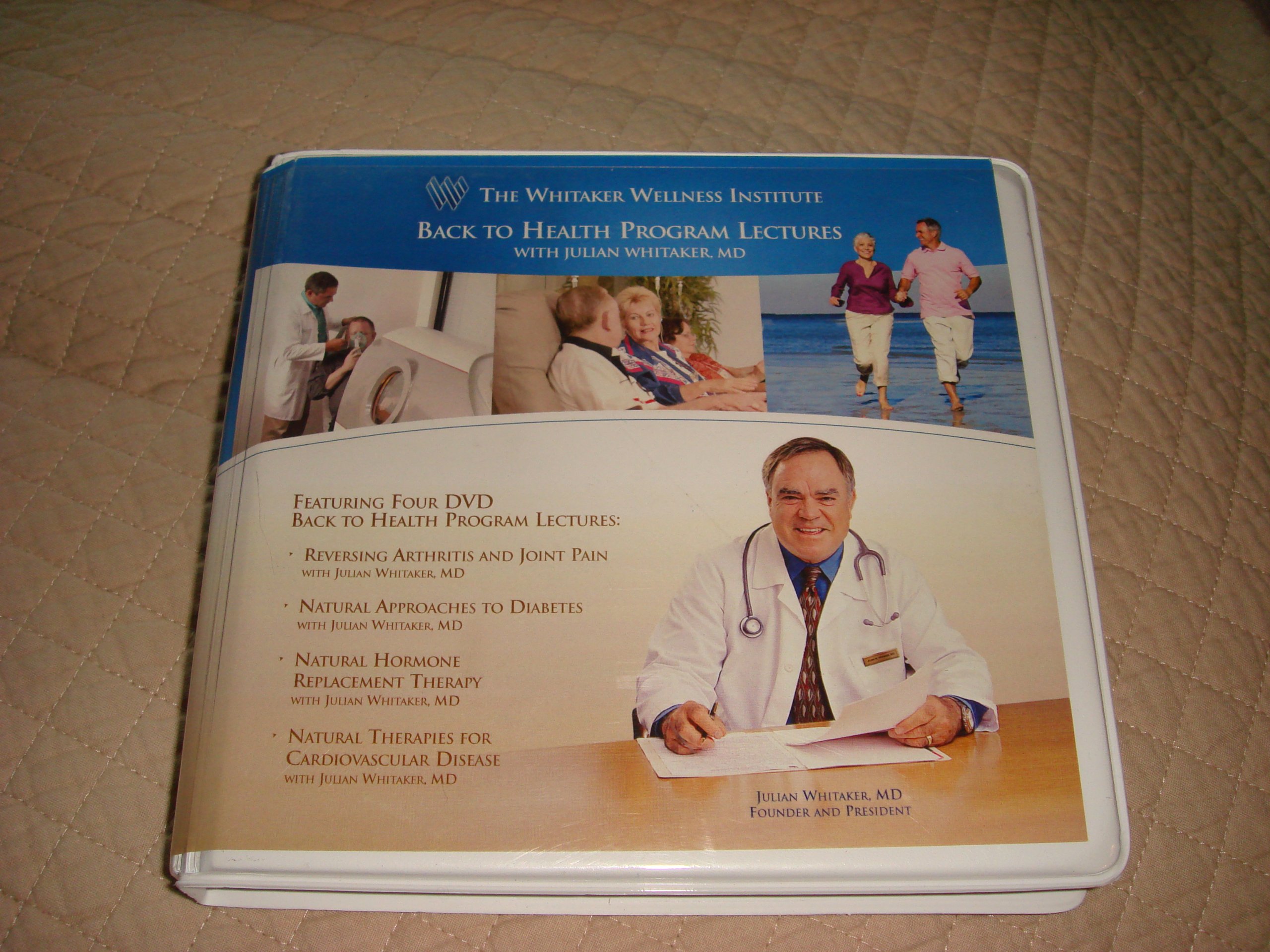 Back to Health Program Lectures the Whitaker Wellness Institute(AUDIO CD)