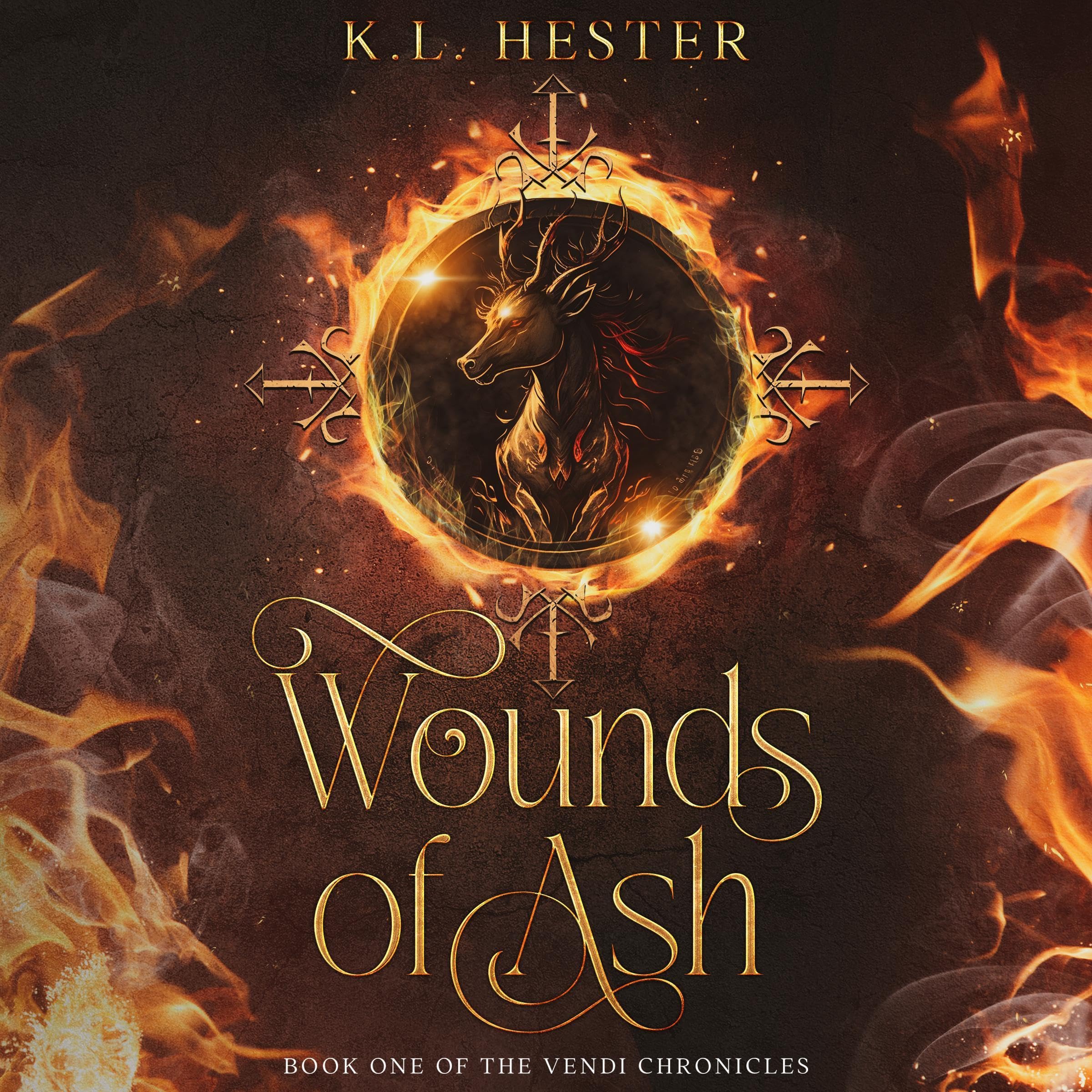 Cover art for Wounds of Ash