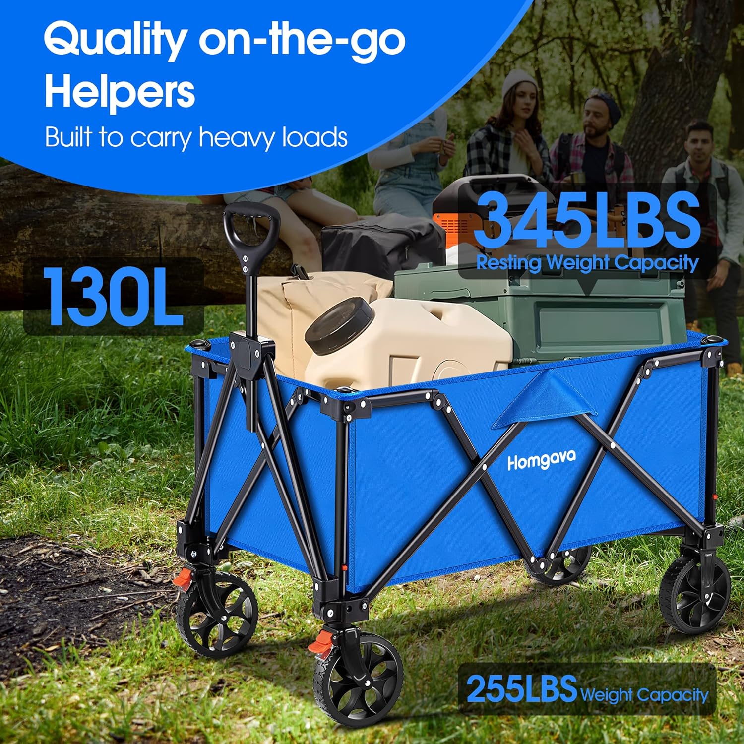Collapsible Folding Wagon Heavy Duty,Foldable Utility Cart with Wheels,Large Capacity,with Brakes,for Grocery Outdoor Camping Beach Gardening Shopping Fishing Black Orange Collapsible Folding Wagon Heavy Duty,Foldable Utility Cart with Wheels,Large Capacity,with Brakes,for Grocery Outdoor Camping Beach Gardening Shopping Fishing Black Orange