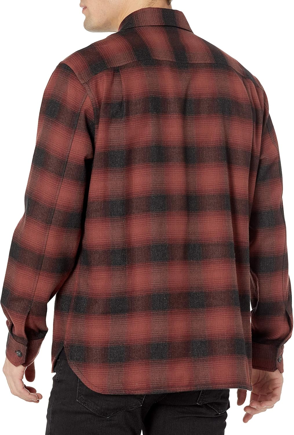 Vince Men's Tonal Plaid Quarter Zip