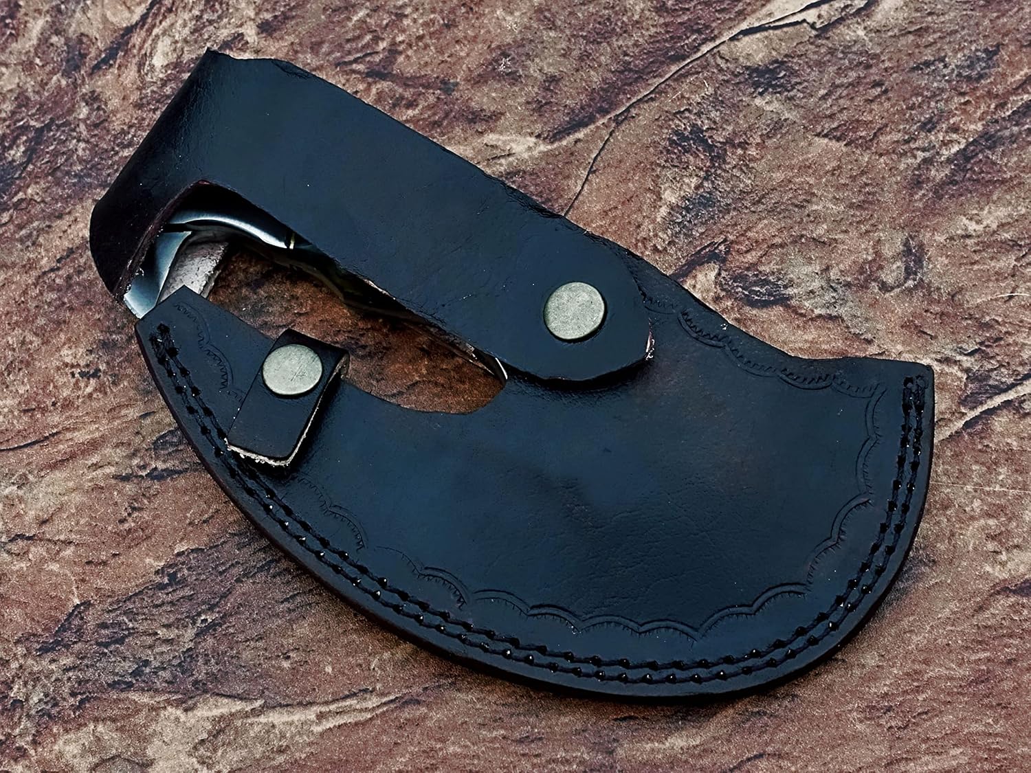 Beautifull Fancy Handmade D2 Steel Axe with Wood and Steel & Bone Handle