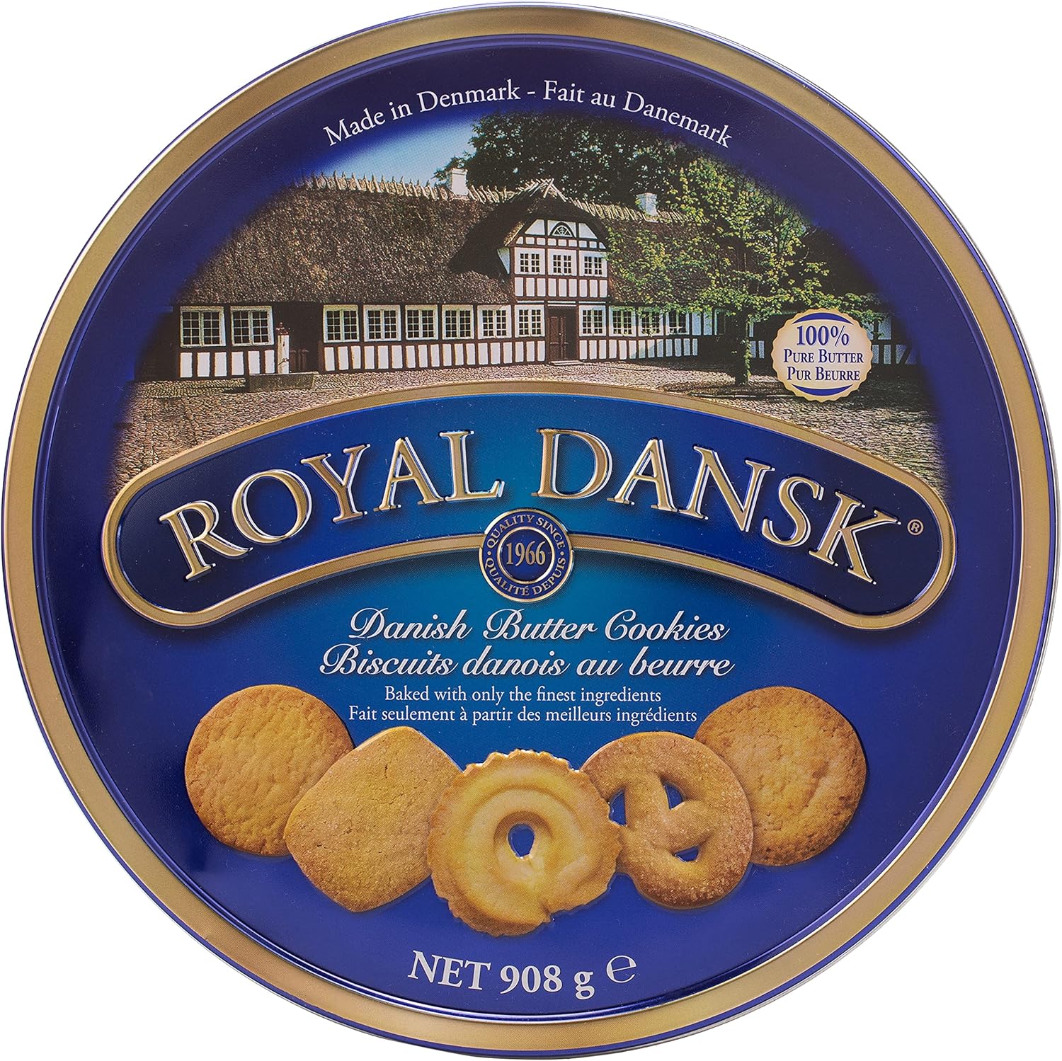 Royal Dansk Danish Butter Cookies, 908 Grams Amazon.ca Grocery
