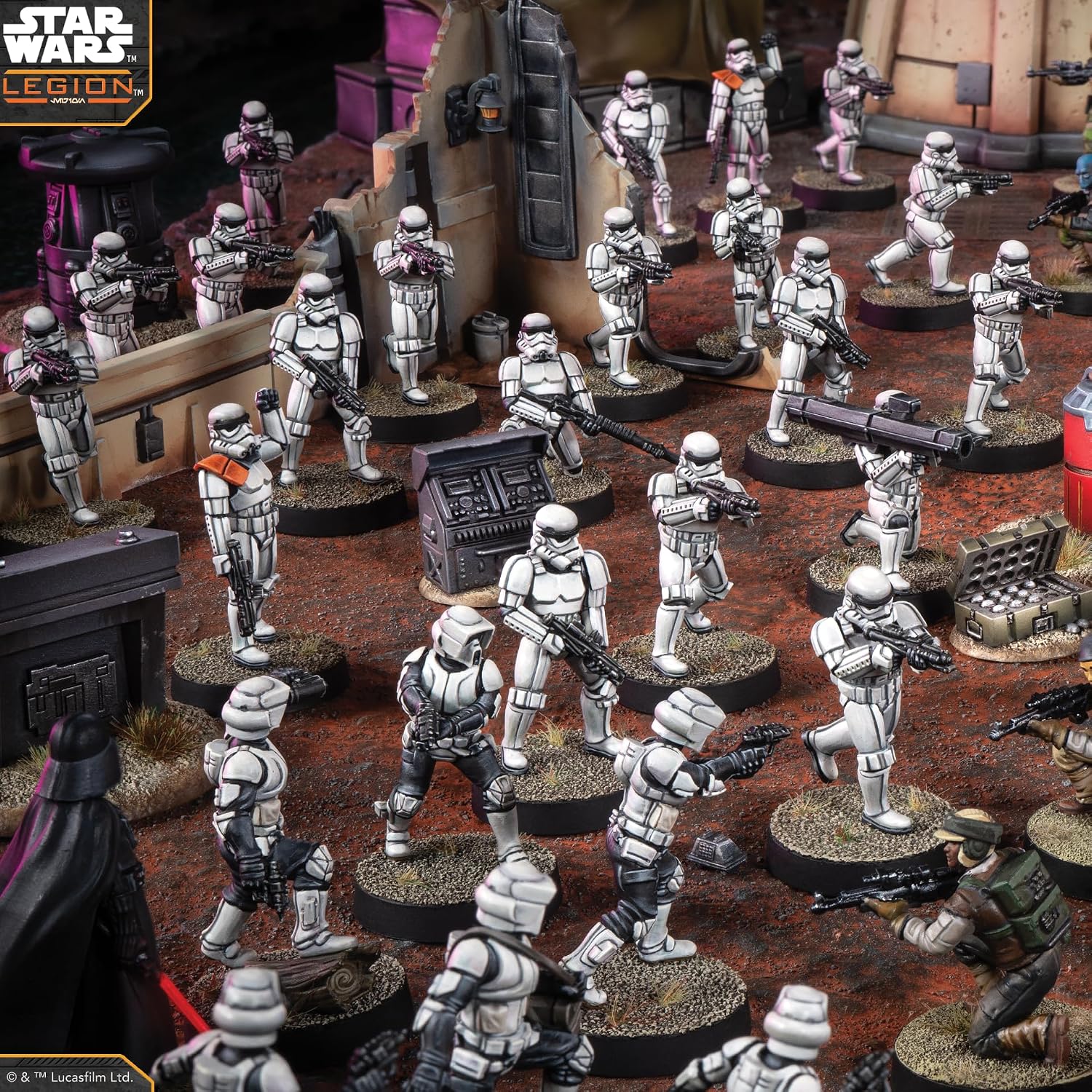 Asmodee Star Wars: Legion 3D Objective Tokens - Tabletop Miniatures Game, Strategy Game for Kids and Adults, Ages 14+, 2 Players, 90 Min Playtime