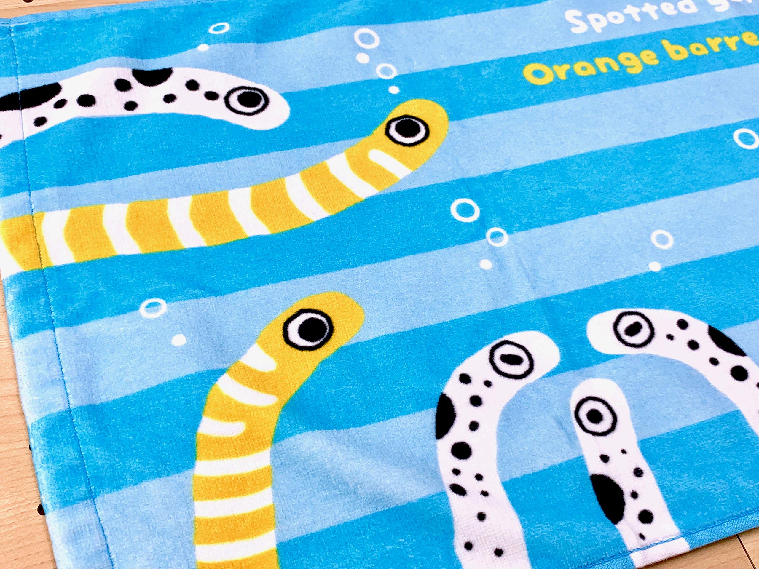 Amazon｜フェイスタオル タオル 綿 100％【 チンアナゴ