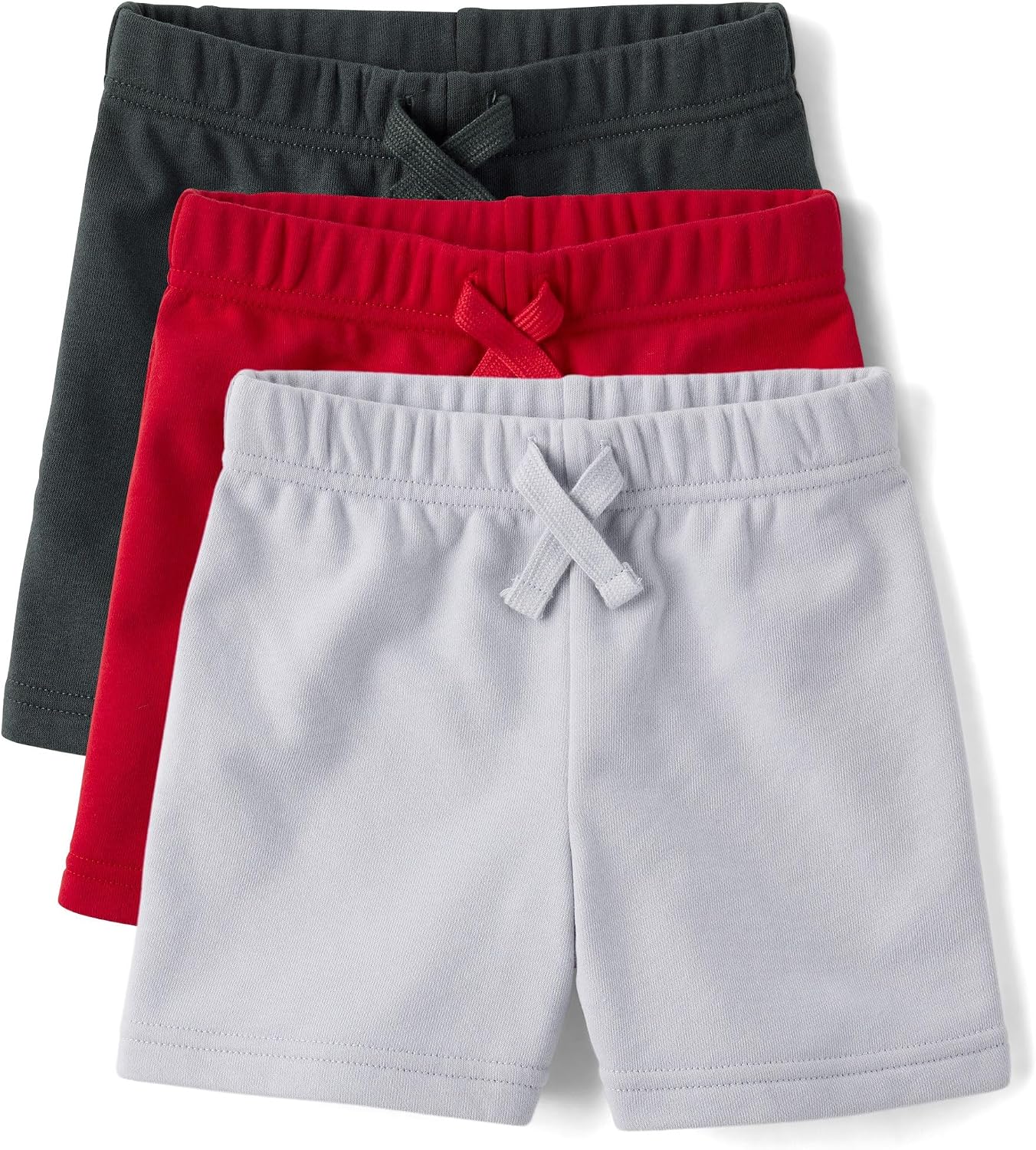The Children's Place Baby Boys' and Toddler French Terry Active Shorts