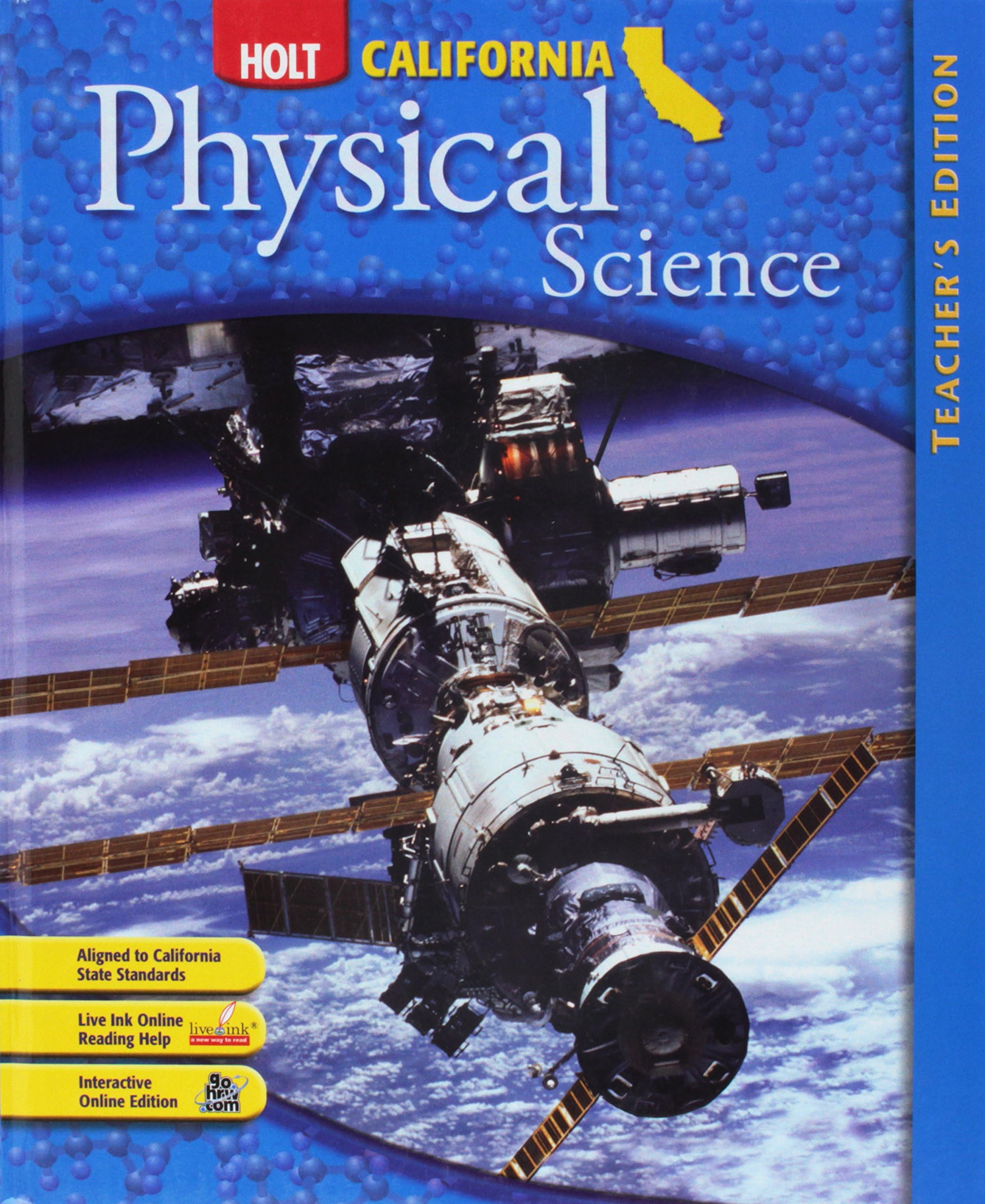 Holt California Physical Science Hardcover โ January 1, 2007