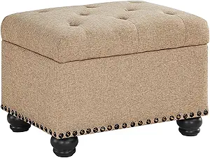 Convenience Concepts Designs4Comfort 5th Avenue Storage Ottoman 24"