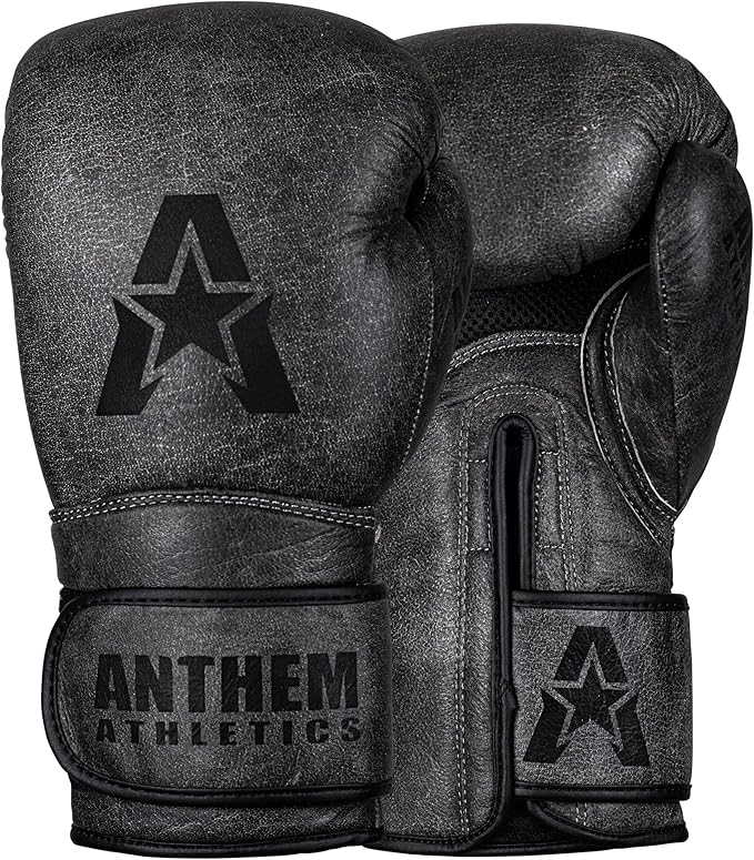 Guantes de Boxeo Entrenamiento Cuero Genuino
