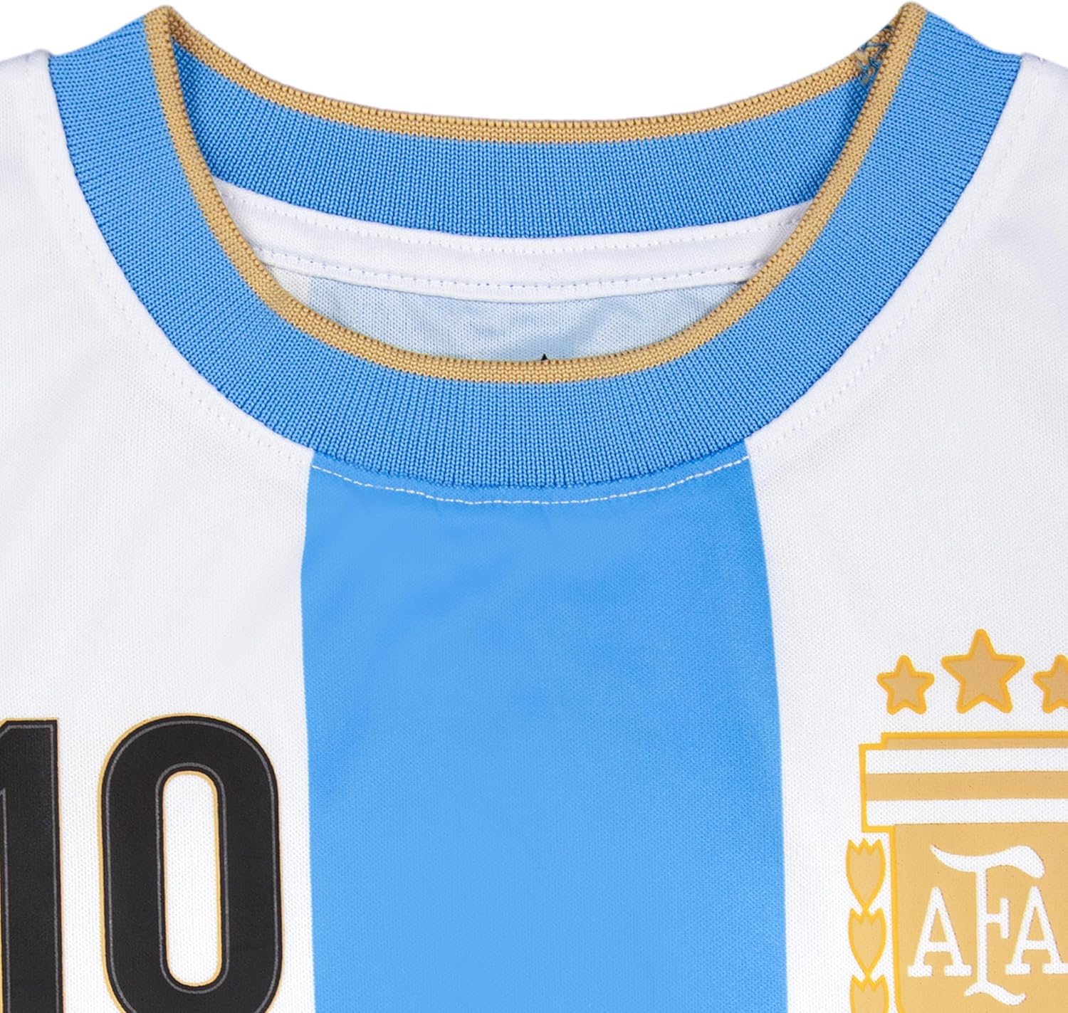 Icon Sports Officially Licensed Argentine Football Association Game Day Shirt - Unisex Kids - Image 6
