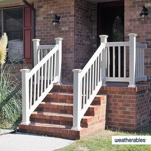 Miniatura 8 de Weatherables Funda para postes de 4 x 4 pulgadas, resistente a la intemperie, de vinilo para exteriores para una durabilidad duradera y fácil