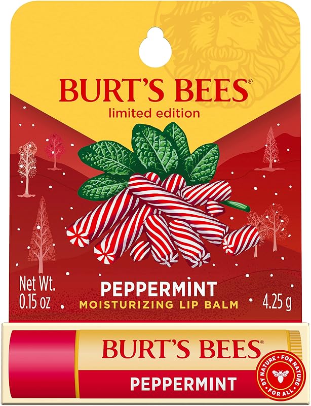 Bálsamo labial de hortelã-pimenta Burt's Bees, 4,25 g