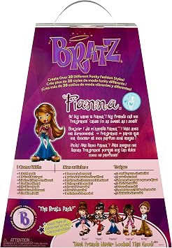 Bratz Original Fashion Doll Fianna Series 3 with 2 Outfits and Poster, Collectors Ages 6 7 8 9 10+