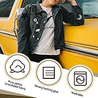 Vista 19 de KING MOUNTAIN - Parche de lona para colocar con la plancha, 3 x 60 pulgadas, parche de reparación de tela 100% de algodón, impermeable; para sofás