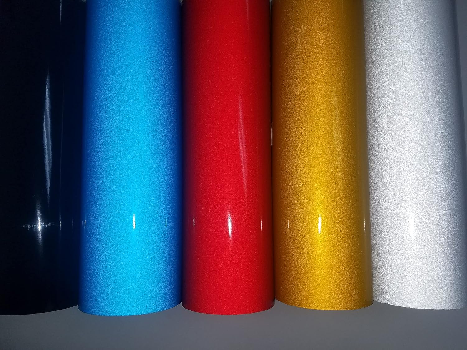 Reflective Cutting Sign Craft Vinyl Adhesive Roll Sheet (Yellow, 50FT x 2FT)