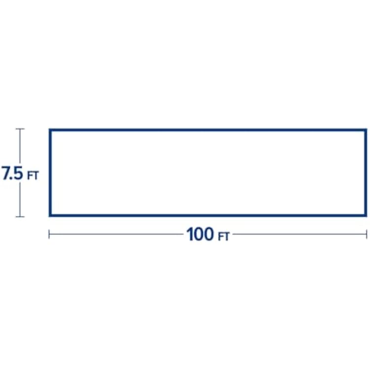 Tenax 1A120386 Deer Fence Premium, 7.5' x 100', Black