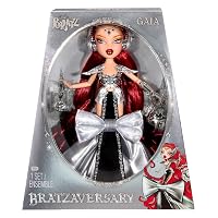 BRATZ Bratzaversary Gaia - Bambola da collezione per il 25° anniversario con vestiti