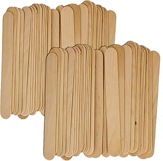 TCP Global Wood Paint Mixing Sticks - 100 Pack - Automotive, Crafts, Airbrush, Art