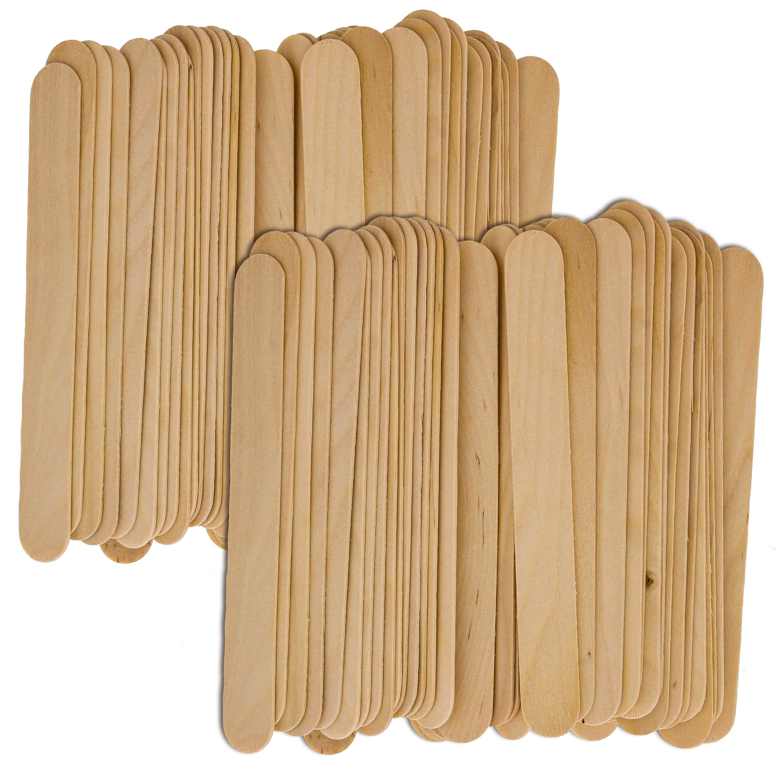 TCP Global Wood Paint Mixing Sticks - 100 Pack - Automotive, Crafts, Airbrush, Art