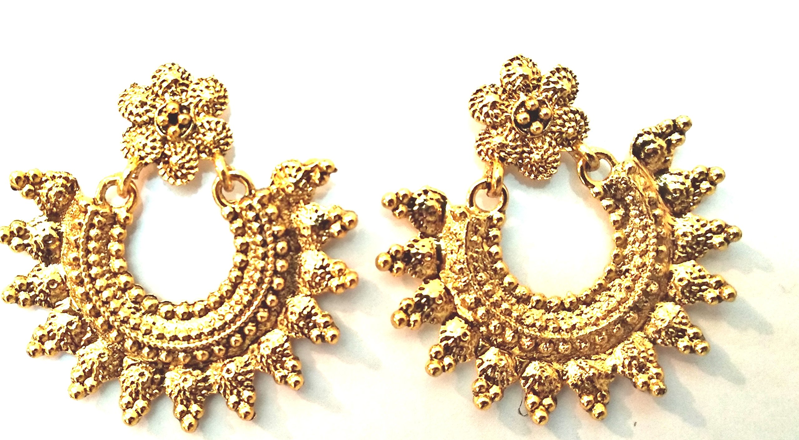 Happy Stoning Beautiful Stylish and Designer ChandBali Earrings for Women and girls (B07DT13S61) Amazon Price History, Amazon Price Tracker